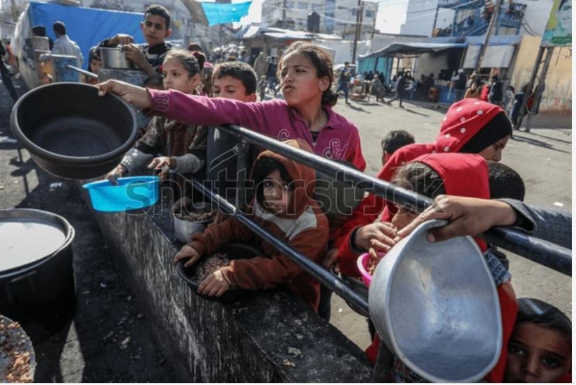 War on Gaza: Physically impaired people observe silent protest in Mymensingh