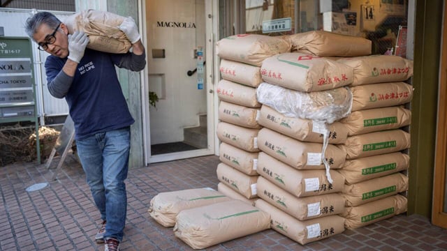 Japan rice prices soar as core inflation accelerates