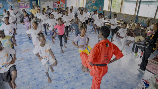 'Defend ourselves': Refugee girls in Kenya find strength in taekwondo