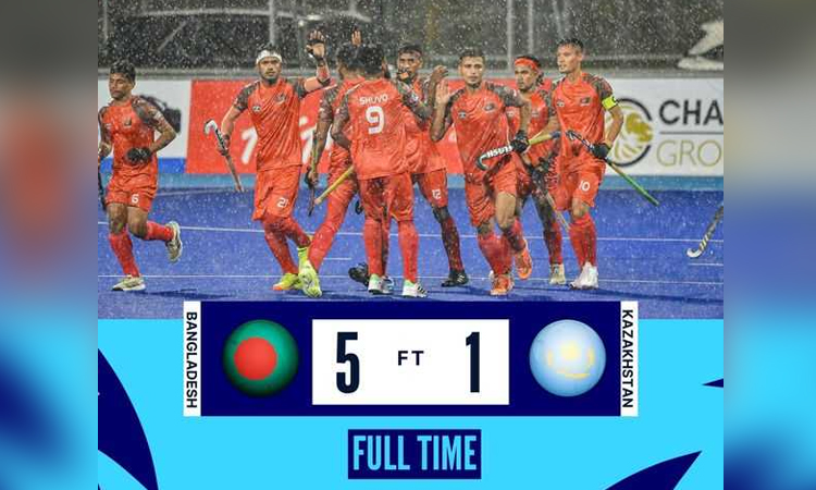 Bangladesh make winning start in Men's AHF Cup 