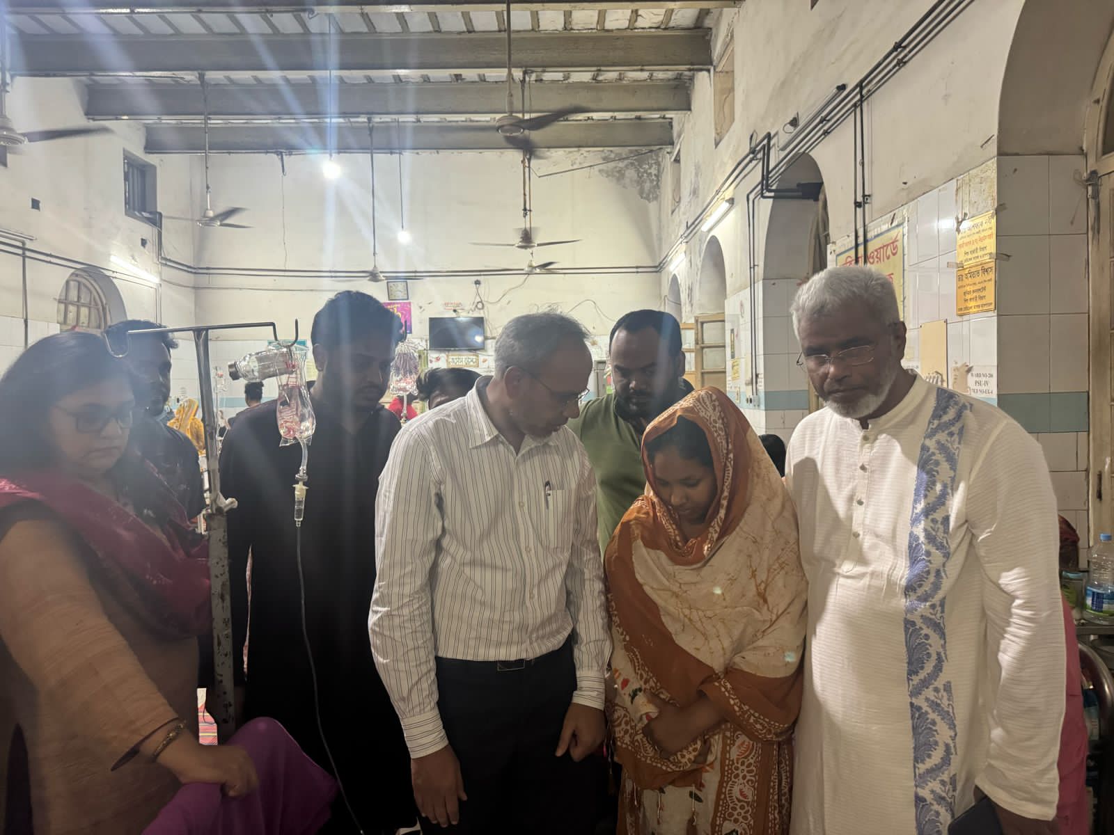 Tarique Rahman inquires about Brahmanbaria's child victim of physical abuse