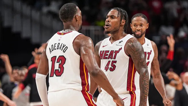 Heat beat Hawks to take final spot in the East