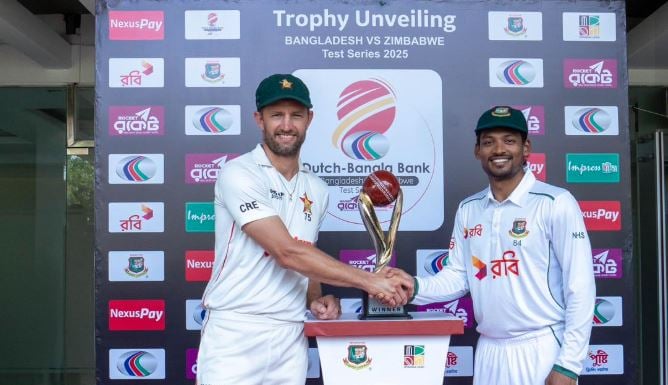 Tigers eyeing victory in opening Test against Zimbabwe
