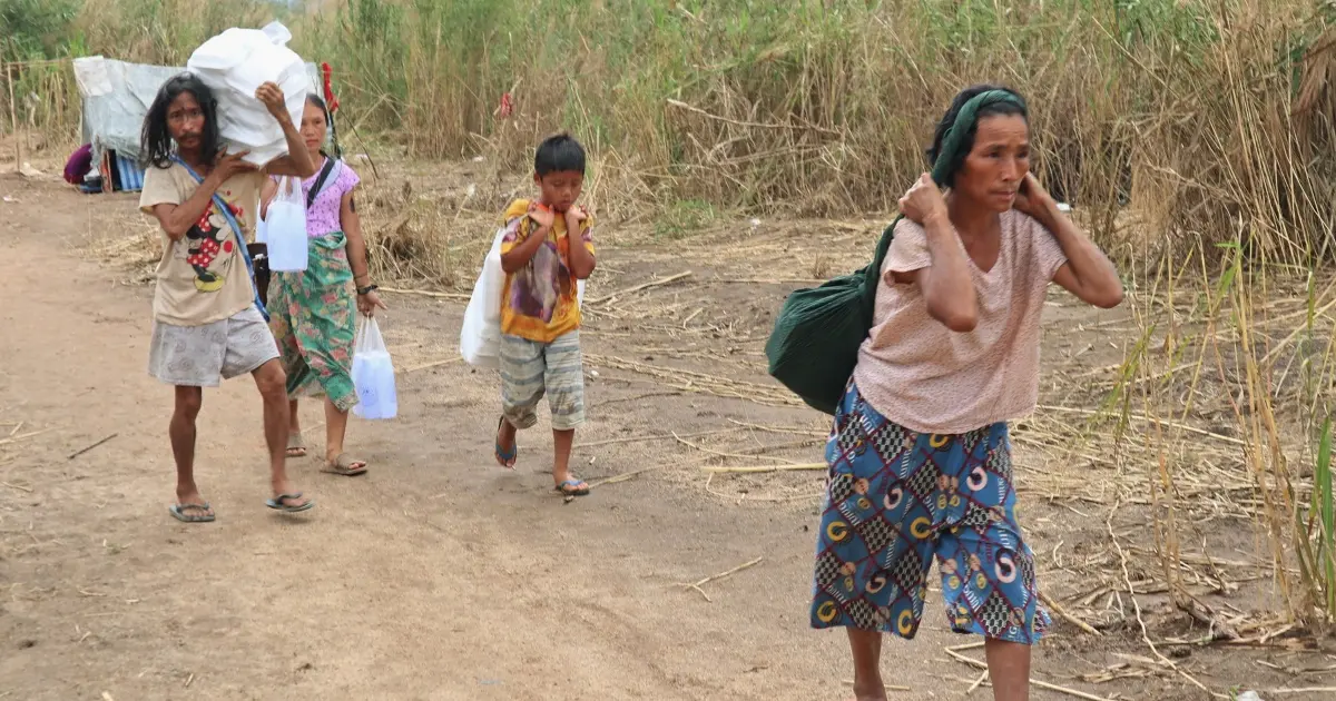About 200 people flee Myanmar to Thailand, Thai officials say