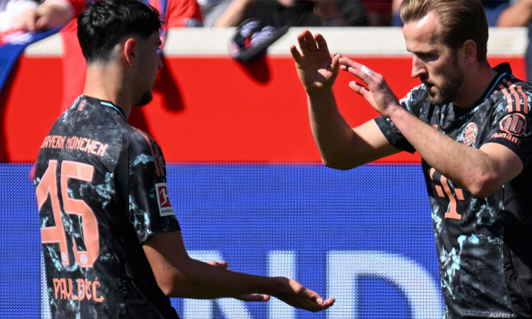 Bayern close in on Bundesliga title with Heidenheim thumping