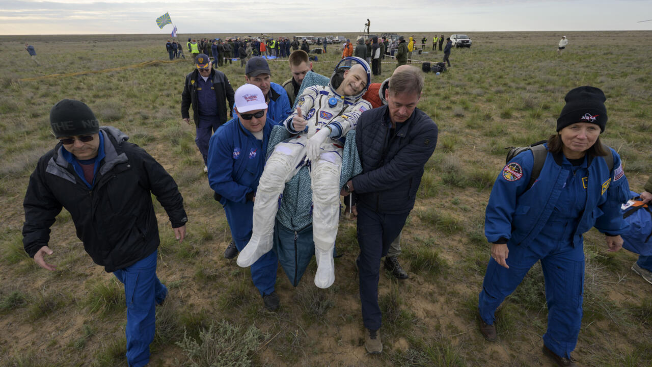 NASA's oldest active astronaut returns to Earth on 70th birthday