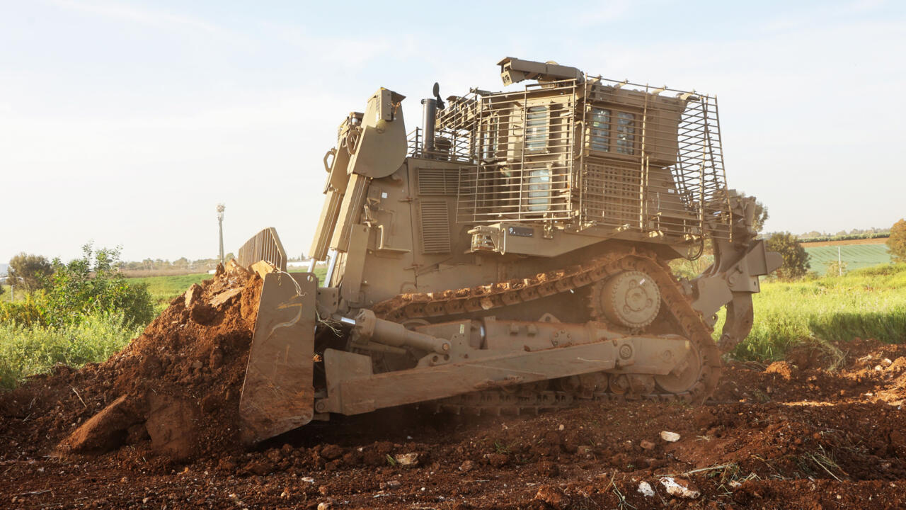 Israel's unmanned bulldozers breaking ground in Gaza war