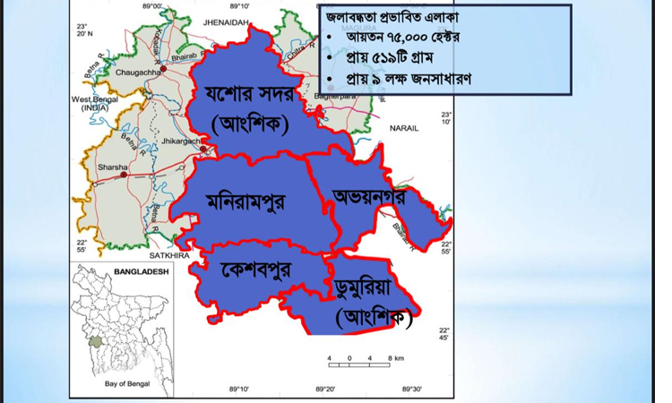 Three advisers to visit Bhabodah waterlogged area in Jashore on April 22 