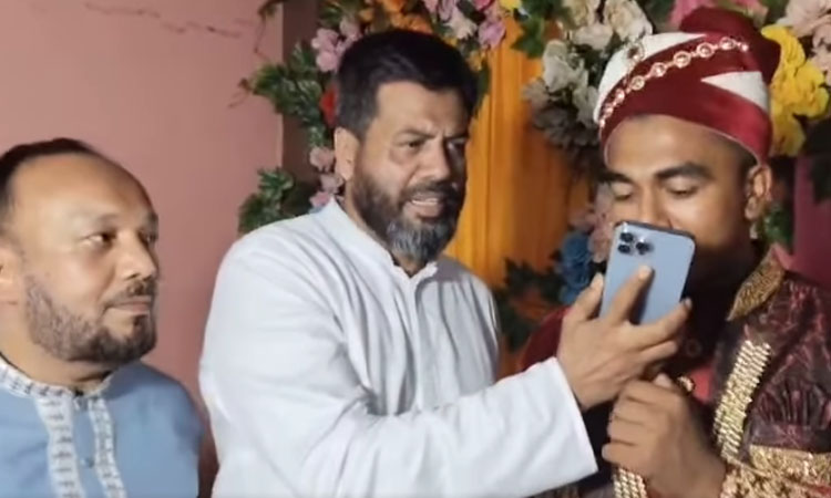 Tarique Rahman extends aid for getting marriage of one Maria Jahan in Feni 