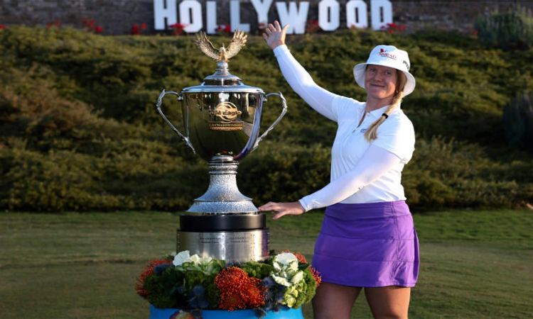 Swede Lindblad gets first win in just third LPGA start