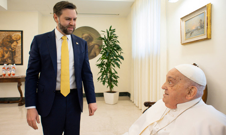 US VP Vance says 'heart goes out' to Christians after pope's death