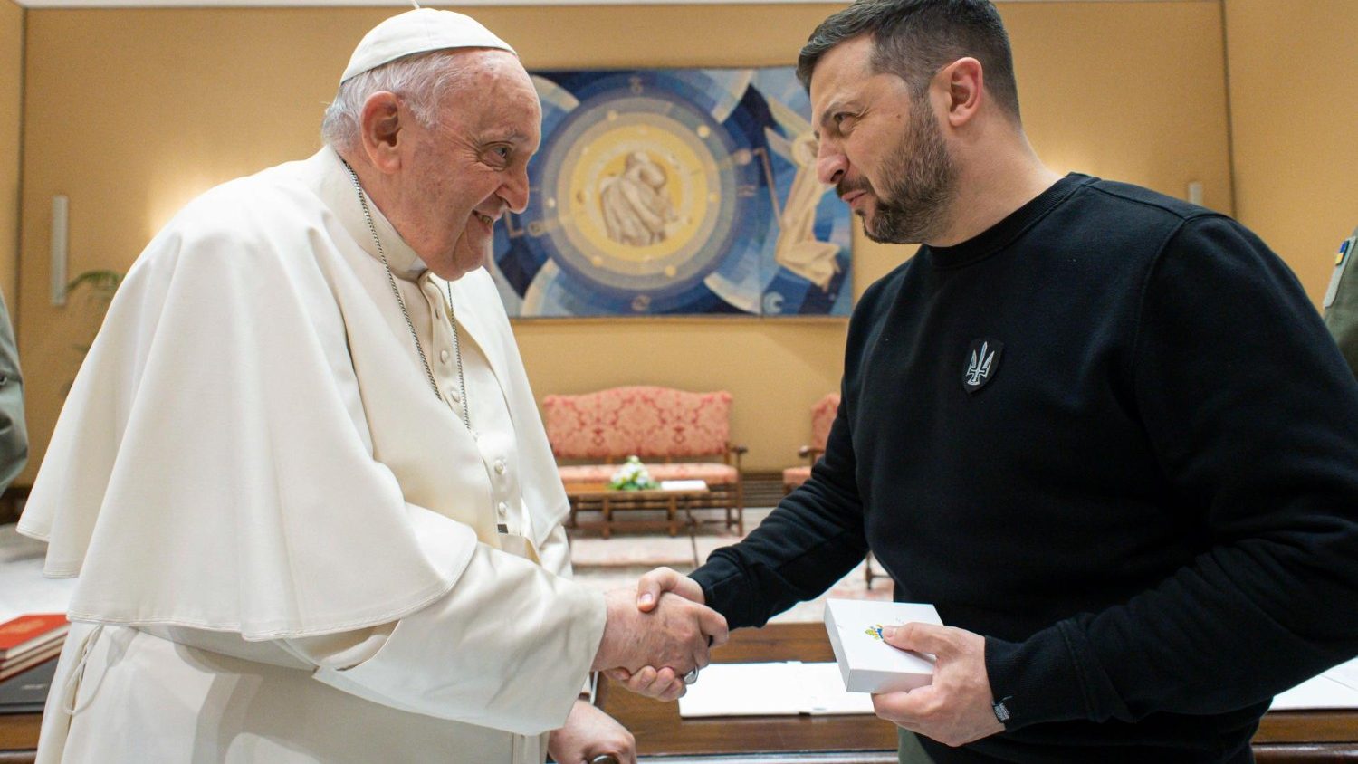Zelensky says grieving for Pope Francis who 'prayed for peace in Ukraine'