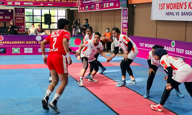 Women’s kabaddi team concede second defeat to Nepal 