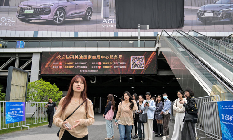 Auto Shanghai to showcase electric competition at sector's new frontier