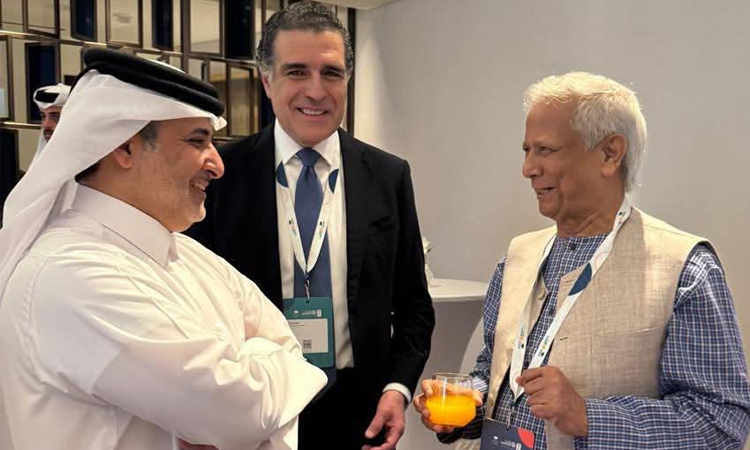 CA accorded welcome reception at opening of Earthna Summit
