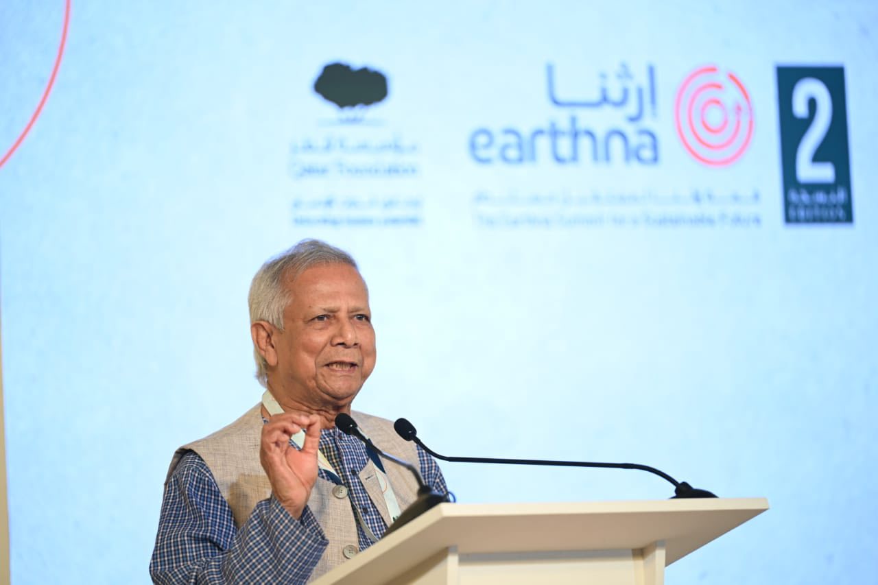 Prof Yunus asks global leaders to tap youth's potential 