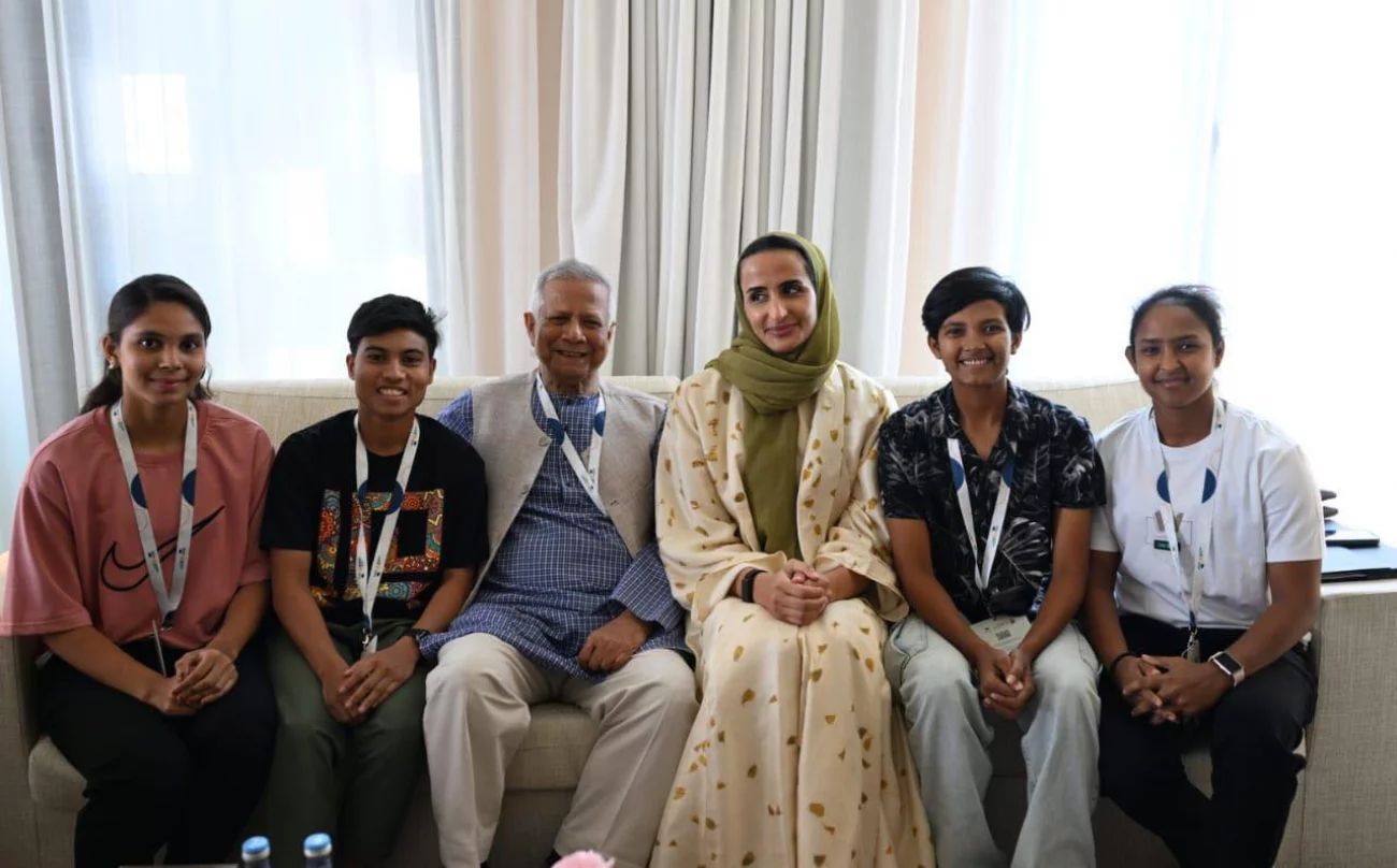 Bangladeshi female players spend busy day in Qatar