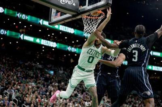 Celtics star Tatum 'doubtful' for game two against Magic