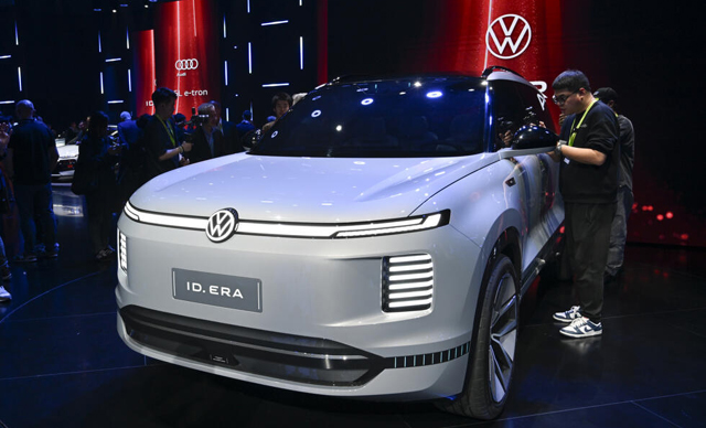 Auto Shanghai showcases new EV era despite tariff speedbumps