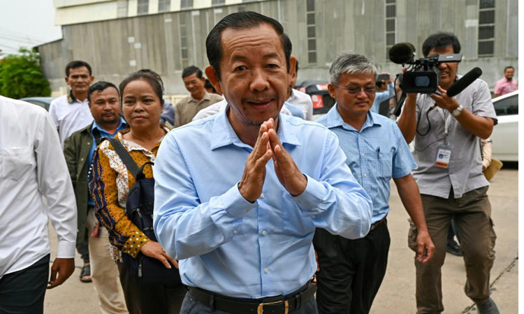 Cambodia opposition figure goes on trial on incitement charges