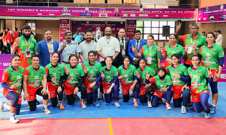 Women's kabaddi team to play fourth match against Nepal tomorrow 
