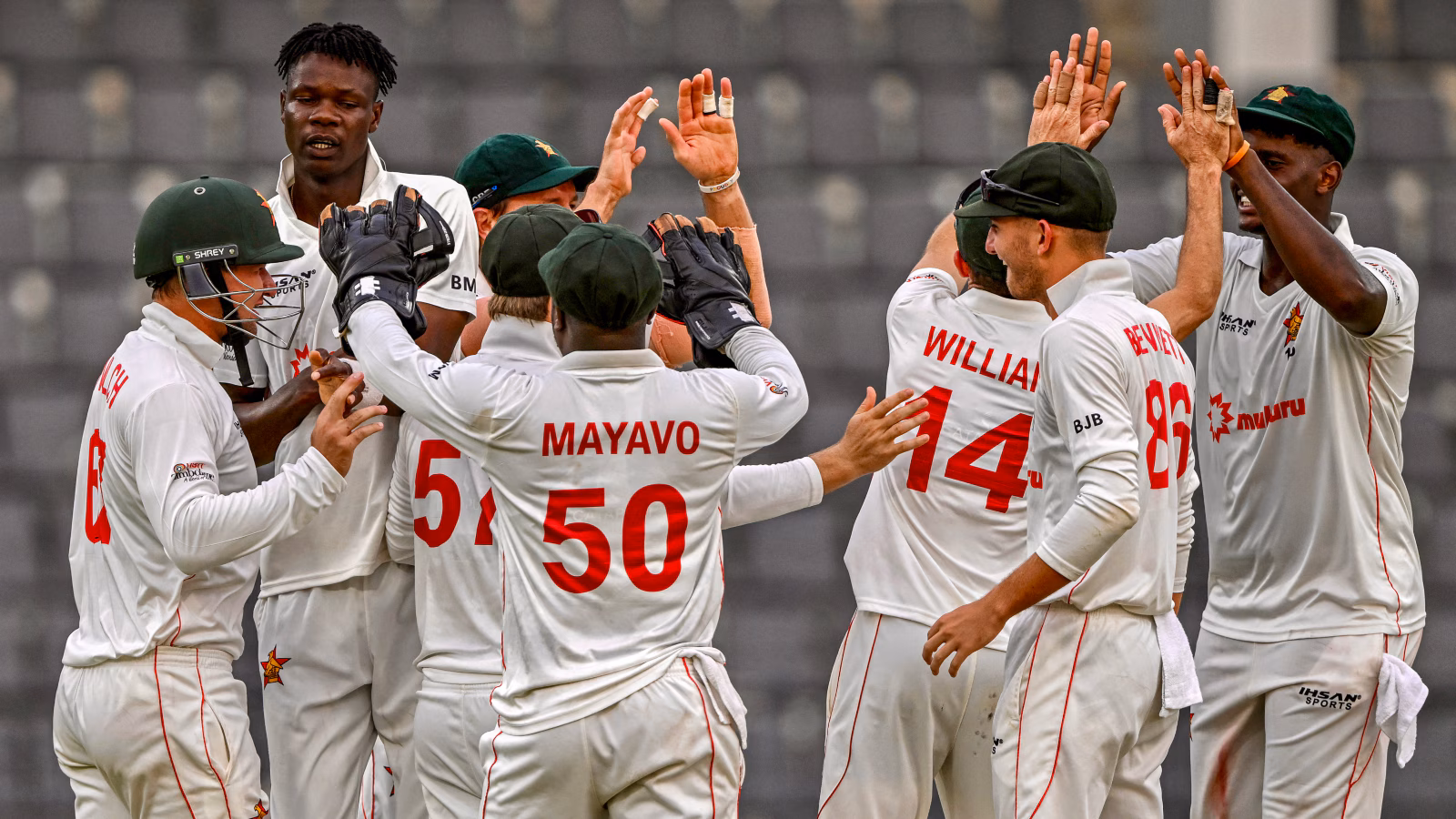 Zimbabwe beat Bangladesh by 3 wickets in 1st Test