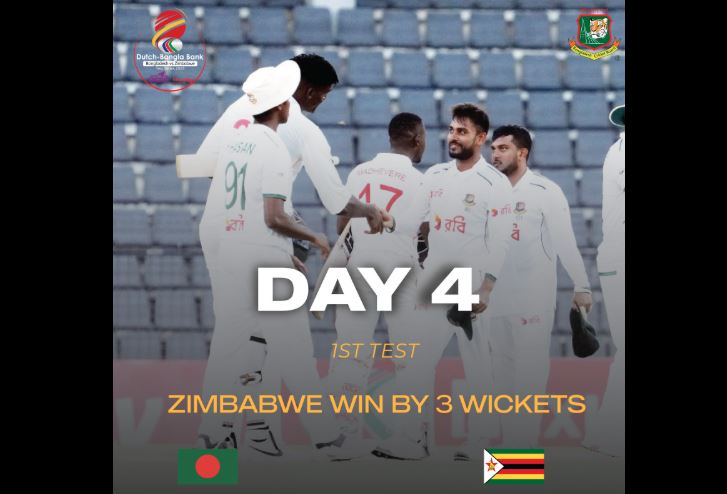 Captain Shanto takes blame for Sylhet Test defeat