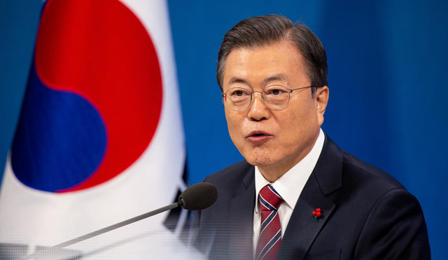 Former S. Korea president Moon Jae-in indicted for corruption: prosecution