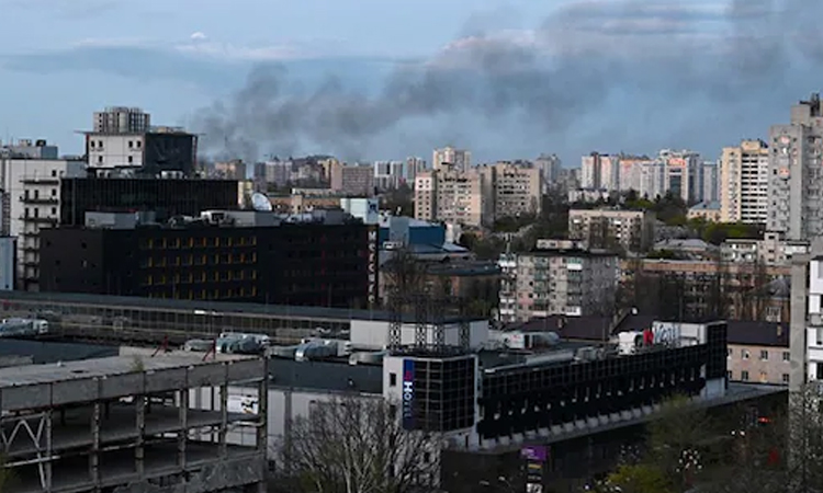 Nine killed, 63 wounded in 'massive' Russian missile attack on Kyiv