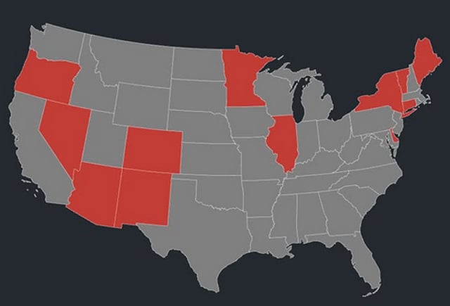 12 US states sue over Trump's tariffs