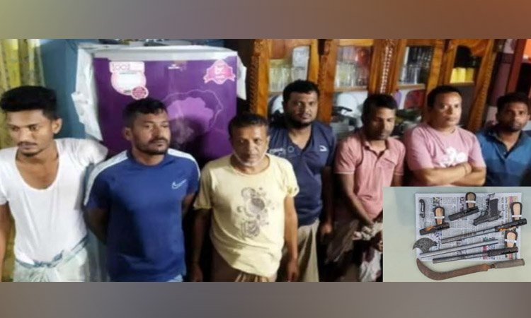 Joint forces arrest 8 terrorists in Khulna