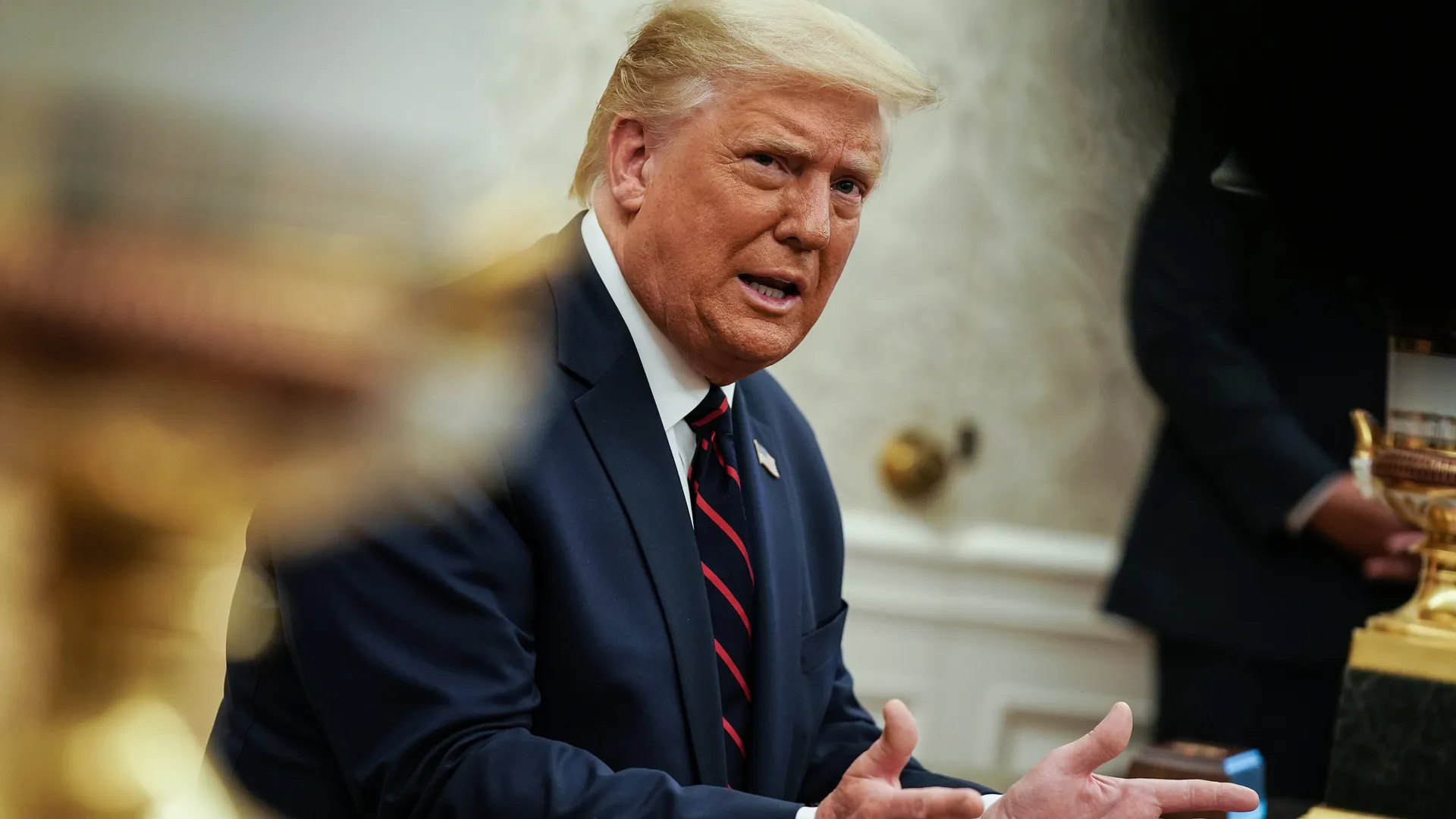 Trump says will 'lead the pack' on Iran attack if no nuclear deal 