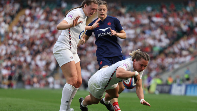 England survive France fightback to seal Women's 6 Nations slam