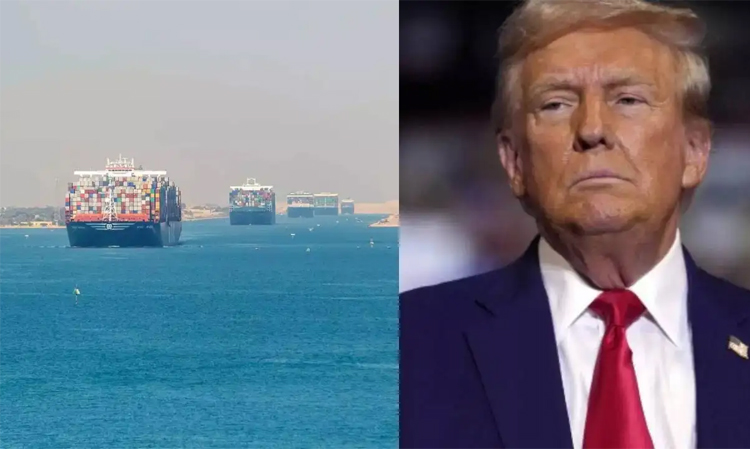 Trump urges 'free' transit for US ships through Panama, Suez canals