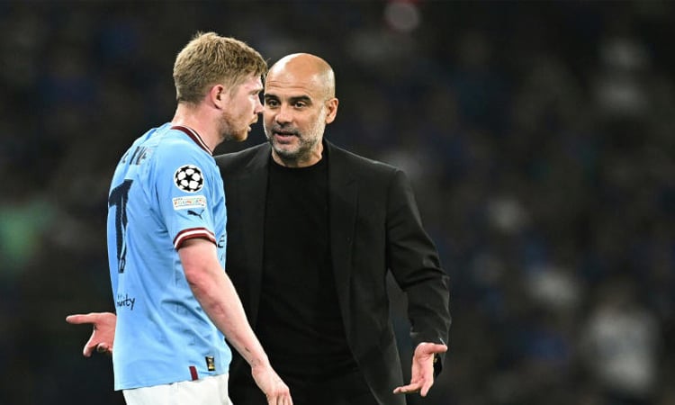 De Bruyne's Man City exit 'so difficult' for Guardiola