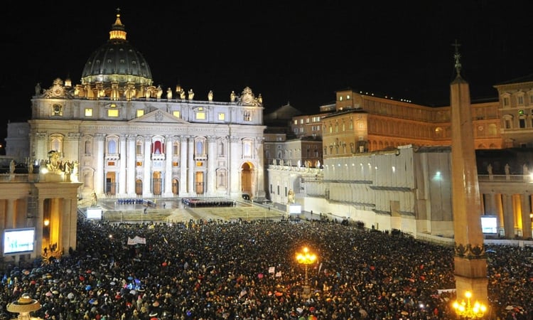 Key spots for the papal election