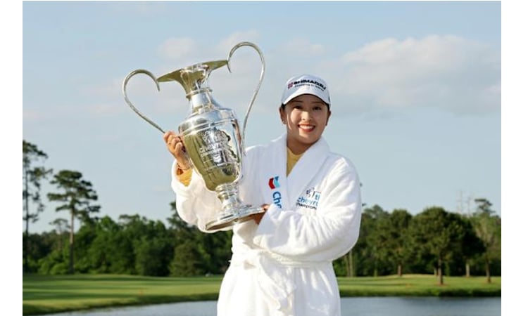 Japan's Mao Saigo wins LPGA Chevron Championship in playoff for first major title