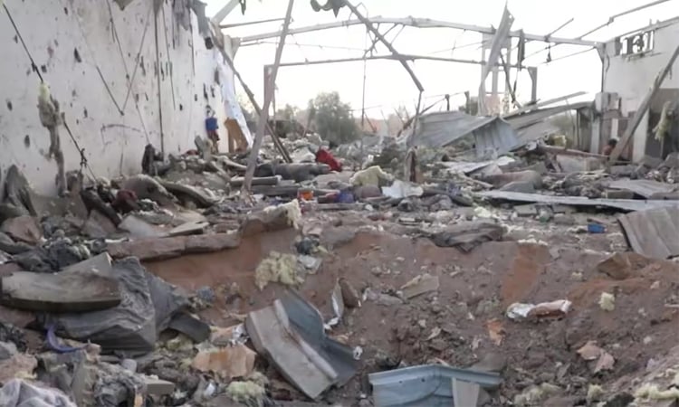 Yemen's Huthi rebel media says 68 killed in US strikes on migrant centre