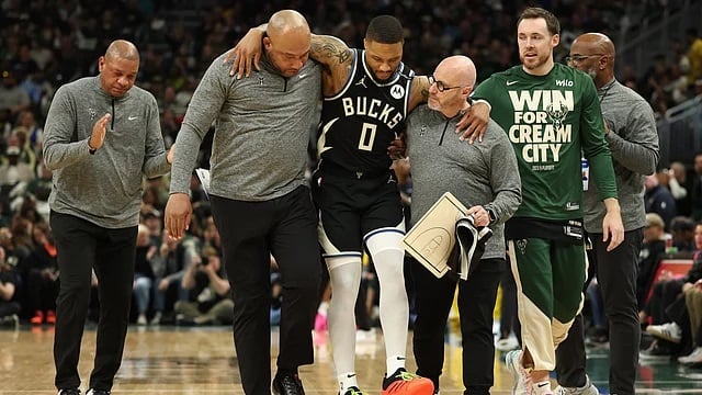 Bucks blow as Lillard suffers ruptured Achilles: reports