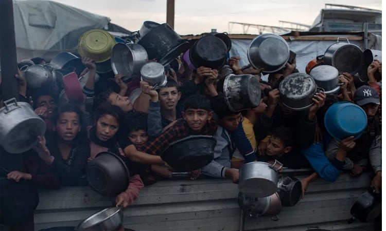 Over 65,000 children hospitalized in Gaza due to acute malnutrition - TV