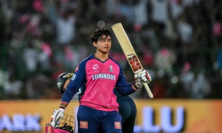 Suryavanshi, 14, dubbed 'next superstar' after batting records tumble