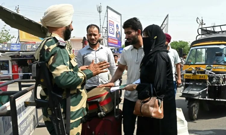 Pakistan says it shot down Indian drone along Kashmir border