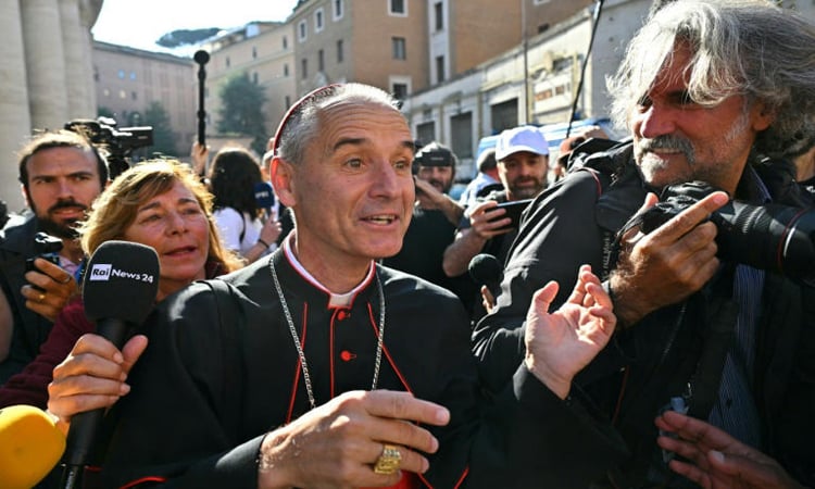 Cardinals run the media gauntlet ahead of conclave
