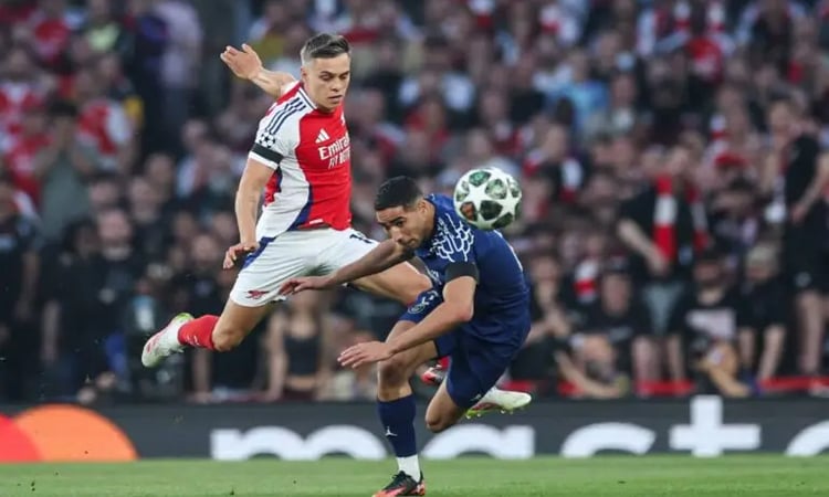 PSG 'not getting carried away' despite holding edge against Arsenal