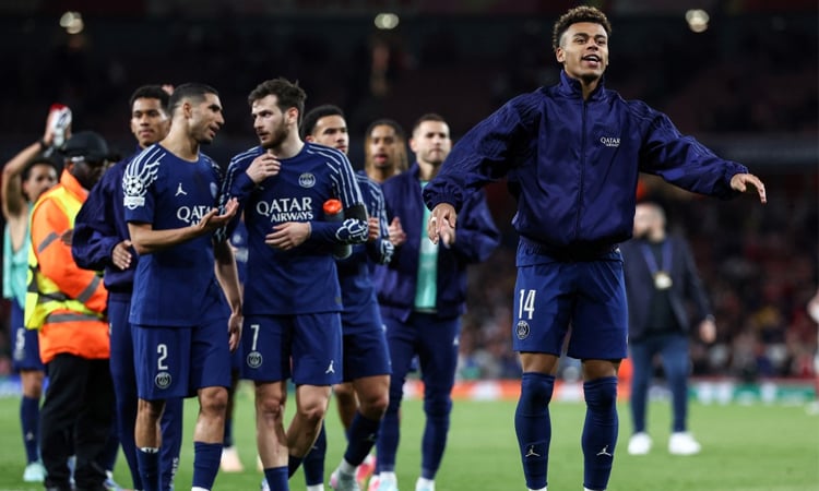 What they said after PSG beat Arsenal in the UEFA Champions League semi-final first leg