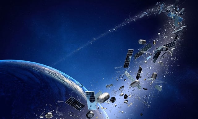 ISS orbit raised to avert collision with space junk