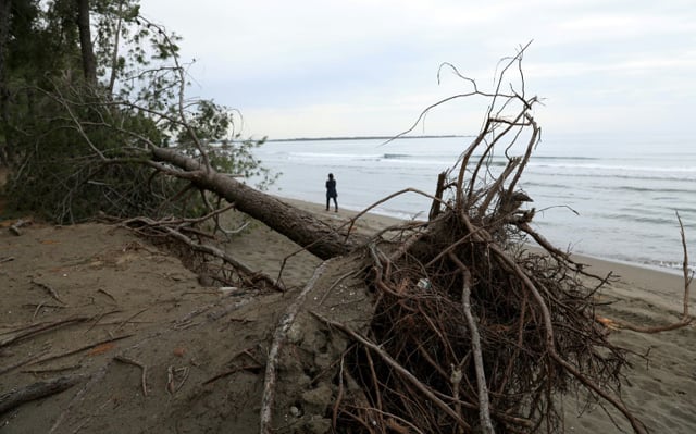 Booming tourism and climate change threaten Albania's coast