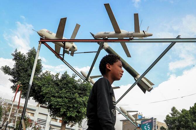 Israel says downs missiles fired from Yemen 