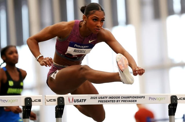 Russell clocks second fastest 100m hurdles in history at Miami meeting