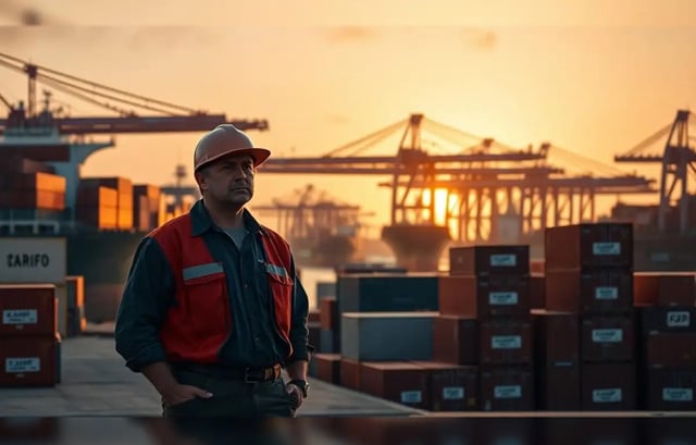 Trump's tariffs bite at quiet US ports